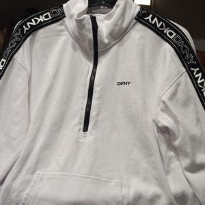 DKNY zip up  sweat shirt